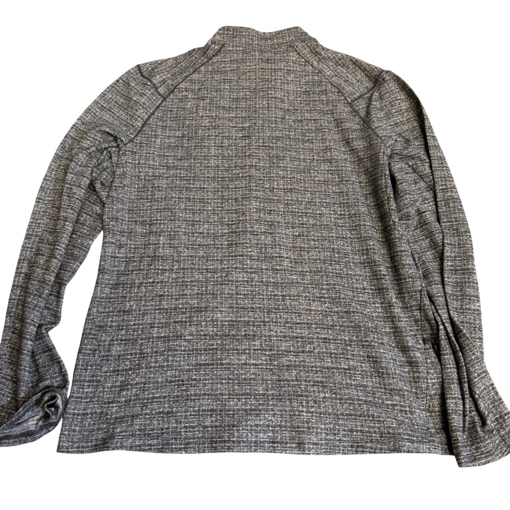 Lululemon Surge Warm 1/2 Zip Pullover Heathered Black LM3BJ8S Men's Large - Picture 2 of 10